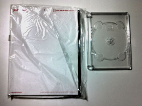 Jewelboxing King Blank DVD Case Kit-20 pieces