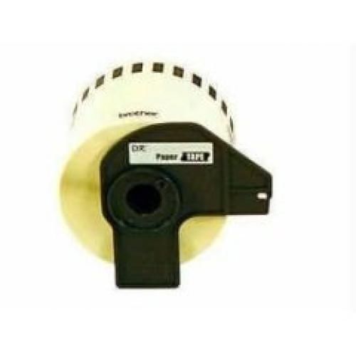 Brother p-touch dk4605 removable paper tape - 62mm width x 100  length - 1 roll for sale