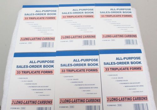 Sales Order Book -All Purpose (33 TRIPLICATE FORM) (PACK OF 6 )