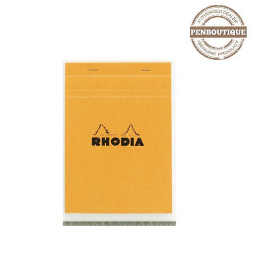 Rhodia notepads graph orange 8-1/4x11-3/4 for sale