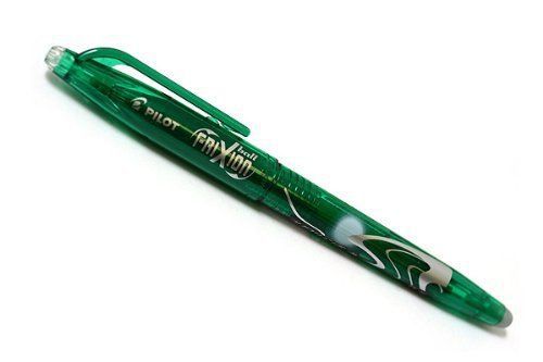 Pilot frixion erasable gel ink pen - 0.5 mm - green for sale