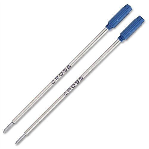 Cross Universal Ballpoint Pen Refills - Medium Point - Blue - 2 / Pack (85112)