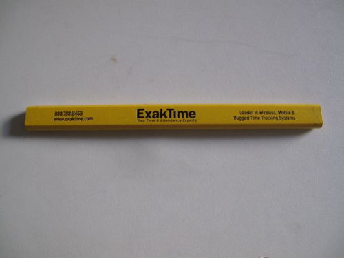 ExakTime Yellow Carpenter Pencil