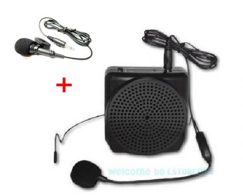 Aker MR1602 10W Portable PA Voice Amplifier Booster MP3 Speaker + 2 Microphone