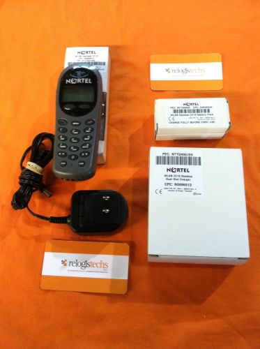 Nortel 2210 Dual Bundle NEW (phone, charger, 2 batteries and power supply)