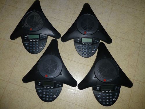 Lot of (5) Polycom Soundstation 2W  Phones For Parts or Not working