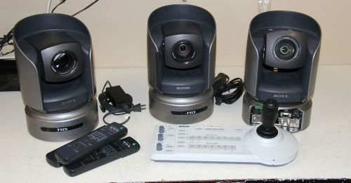 Sony BRC-H700 Videoconferencing 3 Camera SDI Setup Plus Control Unit