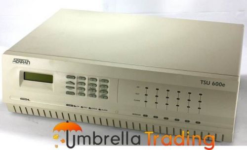 AdTran TSU 600e CSU/DSU multiplexer Model 1202076L1
