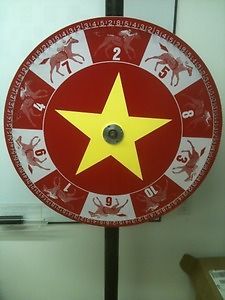 36&#034; horse race wheel for sale