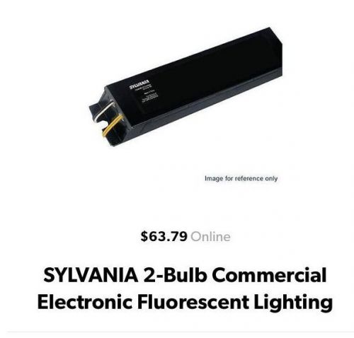 Sylvania quicktronic ballast qhe2x86t8ho/unv psn-ht for sale