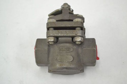 Durco g432 2way 300 threaded 1/2 in npt plug valve b332090 for sale