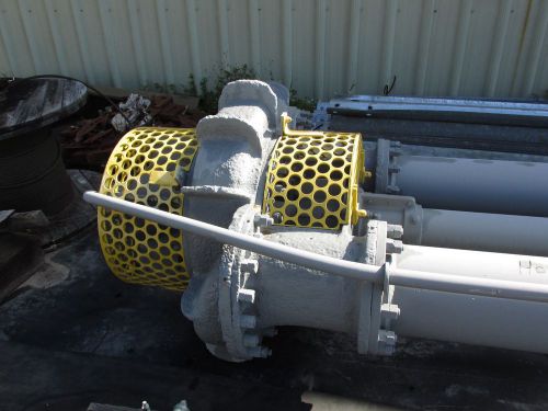 vertical slurry pump Hazleton rebuilt 10,000 GPM 186 ft head minig tailings slur
