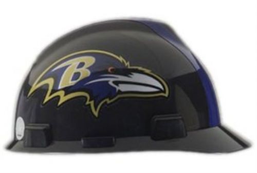 New msa safety works nfl hard hat, baltimore ravens for sale