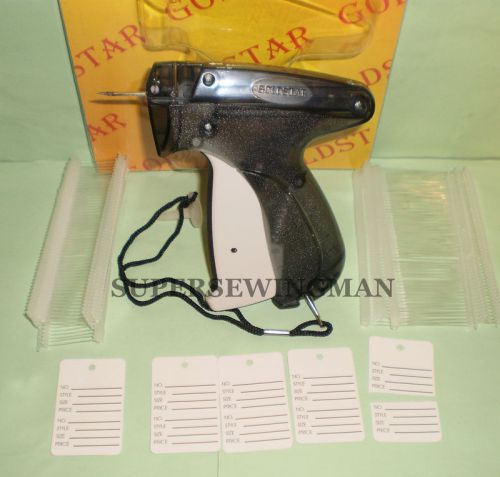 Clothes price label tagging tag tagger gun + 1000 barb +100 price tags for sale