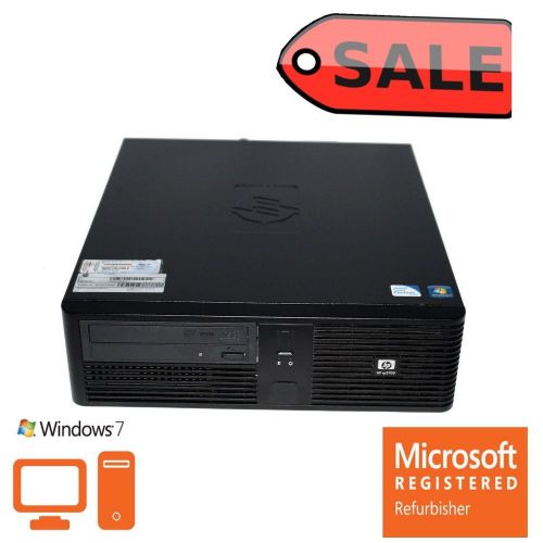 Hp rp5700 sff system | dual core 1.8ghz | 250gb hd | 2gb ram | dvdrw | win 7 pro for sale