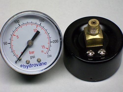 Air compressor parts meter gauge measure air flow tool like new compair hydrovan for sale