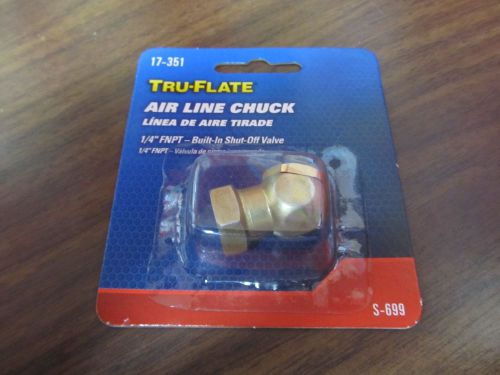 Tru-flate direct air line chuck 1/4&#034; fpt #17-351 new for sale