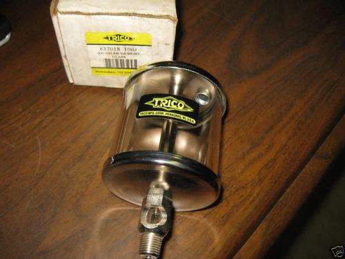 New trico kg oiler 37018 1/4&#034; npt sight glass for sale