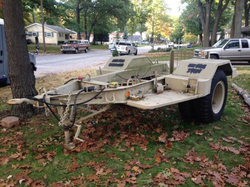 Military Generator Trailer, Sold Our House And Need It Gone!