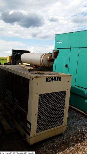 Natural Gas 100KW Kohler/Ford Natural Gas Generator Set, Mid 90s, 1000 Hrs