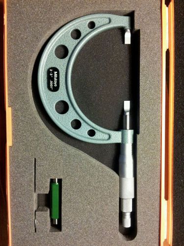 MITUTOYO 122-127 Blade Micrometer,2-3 In