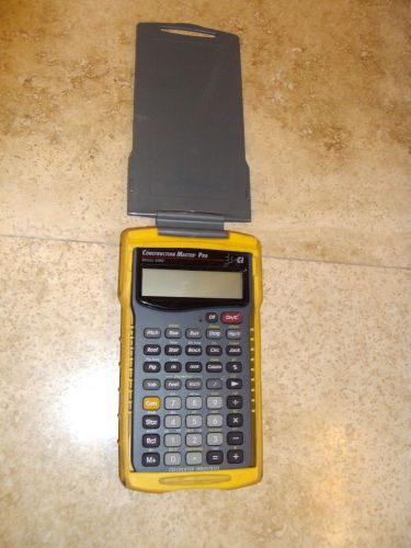 Construction Master Pro  Calculator Model 4060