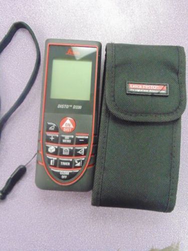 Leica DISTO D330 Laser Distance Measure Meter used , no reserved free shipping