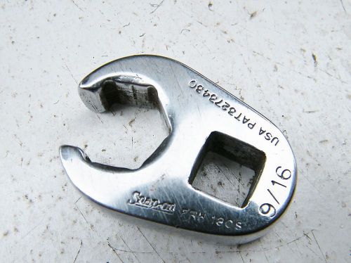 Snap-on  #FRH180S 3/8&#034; dr 9/16&#034; Crowfoot Wrench VN