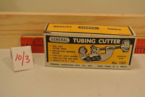 General #120 Tubing Cutter in the box