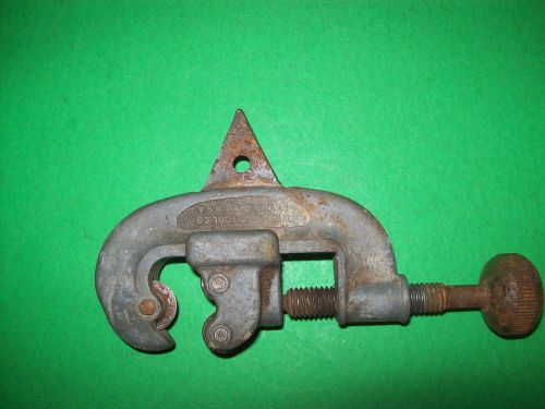Vintage Ridgid No. 15 Pipe Cutter 3/16” – 1-1/8” ~ Good Condition