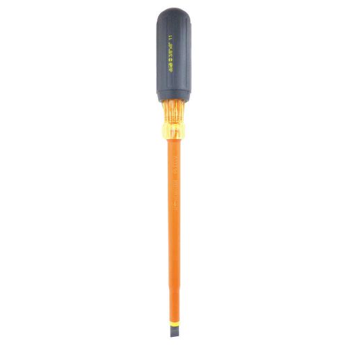 Insulated Screwdriver, Slotted, 3/8 x13 in 35-9168