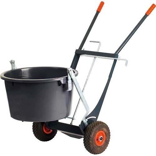 Bucket Dolly - 17 Gallons - Mixing Tube - Cement - All Materials - Commercial