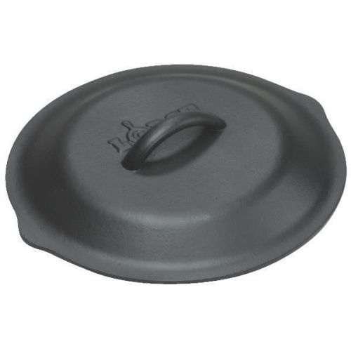 Lodge mfg co l10sc3 lodge seasoned self-basting cast iron lid-12&#034; cast iron lid for sale