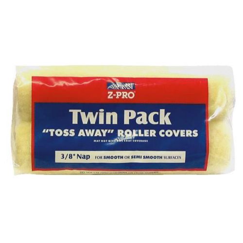 Twin pack knit fabric roller cover-2pk 3/8&#034; roller cover for sale