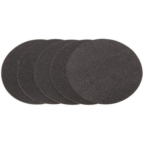 6&#034; Sanding Discs, 60 Grit Coarse Grade Abrasive, 3400 RPM Max, 5 Discs