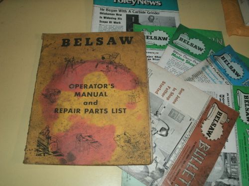 BELLSAW MANUAL+bulletins  1977,78