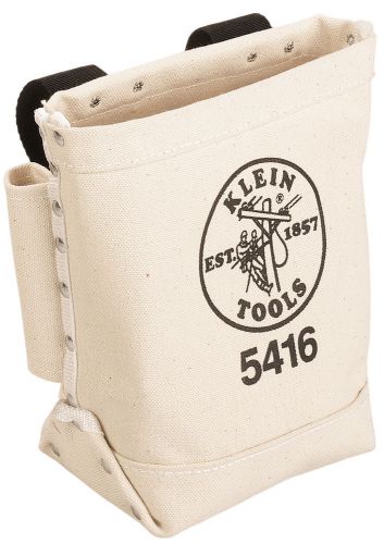 Klein Tools 5416 Number 4 Canvas Bull-Pin and Bolt Bag with Belt Loops