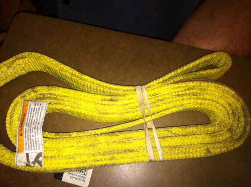 A.s.c. idn  - nylon web sling -choker- straps  ee102x9  6&#039; x 1&#034; single  stitch for sale