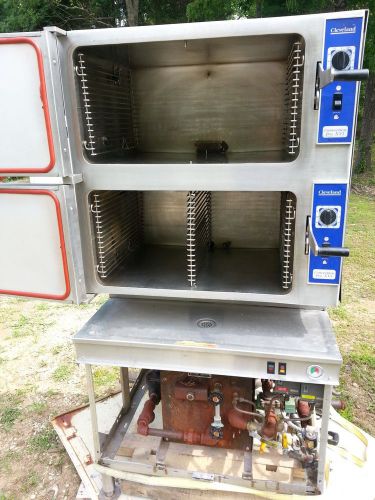 Large Double Pressure Steamer  Cleveland Convection Pro XV1