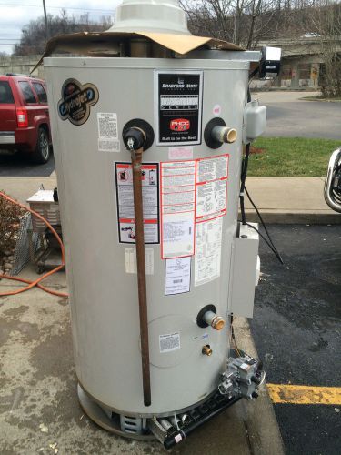 Commercial gas water heater/ boiler  bradford white 399k btu for sale