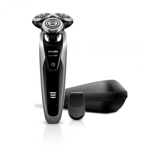 Philips Shaver Series 9000 S9111/12 Wet&amp;Dry V-Track Precision Trimmer, Pouch