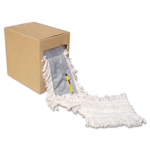 NEW UNISAN FF40 Flash Forty Disposable Dustmop, Cotton, 5&#034;, Natural