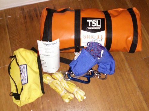 TSL SRK-11 Tech Safety Lines Assisted Rescue Self rescue kit 120 meter