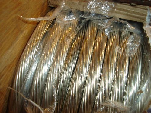 2/0 awg tinned 19 strand copper wire uninsulated 150&#039; new ground for sale