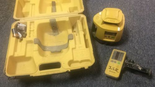 TopCon RL-H3C Level Laser Rotary With Remote LS-70c in Hard Case