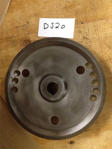 Vintage Delta Milwaukee 7 1/2&#034; Diameter Cast Iron Shaper Motor Pulley DS120