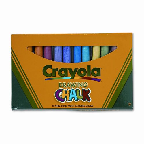 Crayola LLC Colored Drawing Chalk (12 Sticks/Set)
