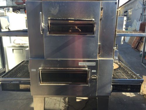 Lincoln 1600 impinger double stack conveyor pizza oven - reduced!! for sale