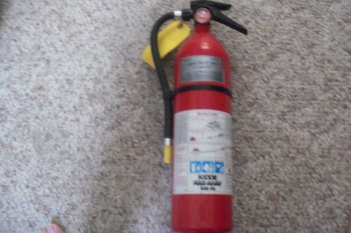 Kidde Rechargable Fire Extinguisher19 inches tall, Trash, Grease,  Electrical.