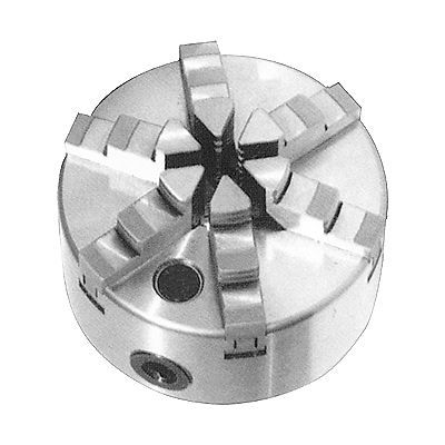 4 inch 6 jaw self-centering lathe chuck (plain back) (3900-4551) for sale